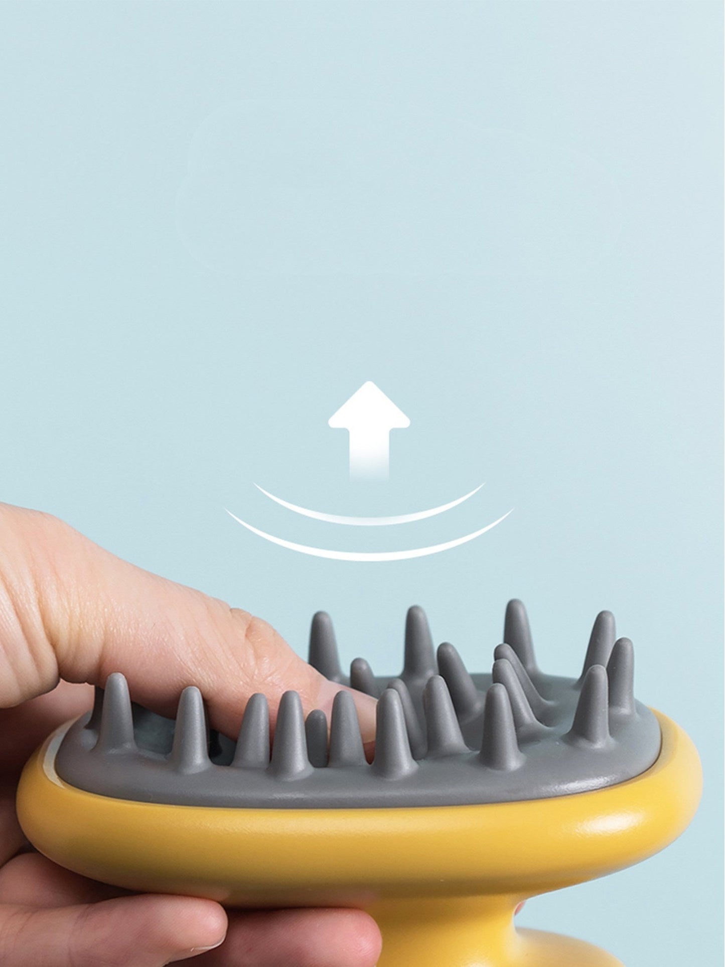 Scalp Massager - Silicone Shampoo Brush