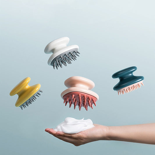 Scalp Massager - Silicone Shampoo Brush