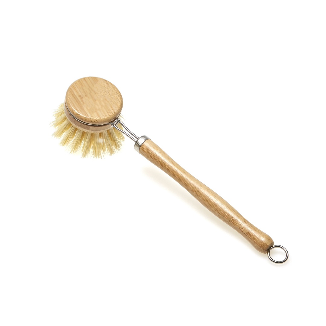 Wooden and Sisal Dish Brush
